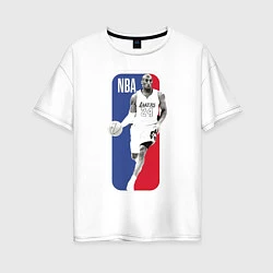 Женская футболка оверсайз NBA Kobe Bryant