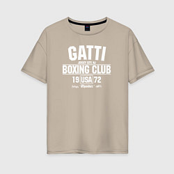 Женская футболка оверсайз Gatti Boxing Club