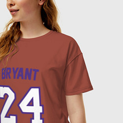 Футболка оверсайз женская Bryant 24, цвет: кирпичный — фото 2