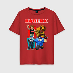 Женская футболка оверсайз ROBLOX