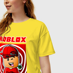 Футболка оверсайз женская ROBLOX, цвет: желтый — фото 2