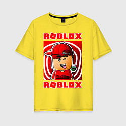 Футболка оверсайз женская ROBLOX, цвет: желтый