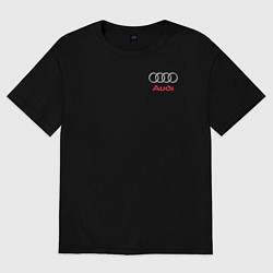 Женская футболка оверсайз AUDI