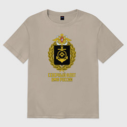 Женская футболка оверсайз Северный флот ВМФ России