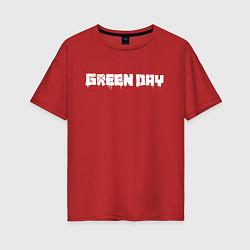 Женская футболка оверсайз GreenDay