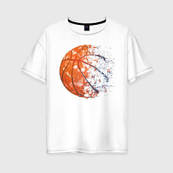 Женская футболка оверсайз BasketBall