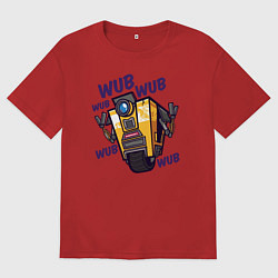 Женская футболка оверсайз Borderlands