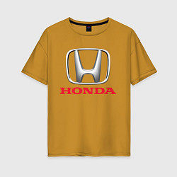 Женская футболка оверсайз HONDA