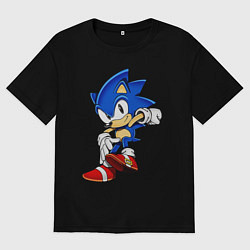 Женская футболка оверсайз SONIC