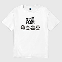 Женская футболка оверсайз South park