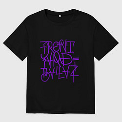 Футболка оверсайз женская GTA Tag BALLAS, цвет: черный