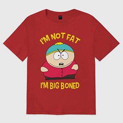 Футболка оверсайз женская South Park, Эрик Картман, цвет: красный