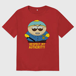 Женская футболка оверсайз South Park, Эрик Картман