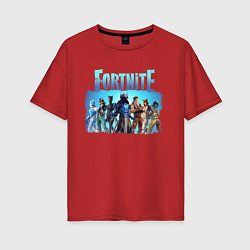 Женская футболка оверсайз FORTNITE