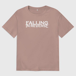 Женская футболка оверсайз Falling in Reverse
