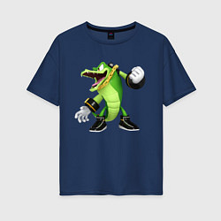Женская футболка оверсайз Sonic Crocodile