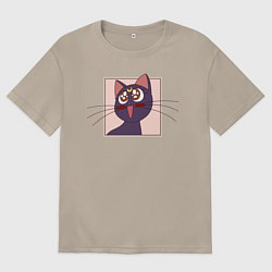 Женская футболка оверсайз Luna, Sailor Moon