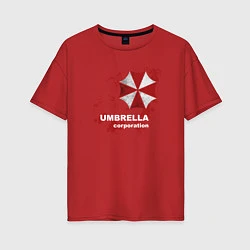 Женская футболка оверсайз Umbrella