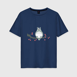 Женская футболка оверсайз Тоторо