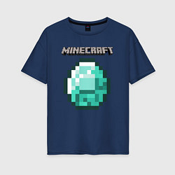 Женская футболка оверсайз MINERCRAFT