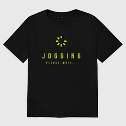 Женская футболка оверсайз Jogging