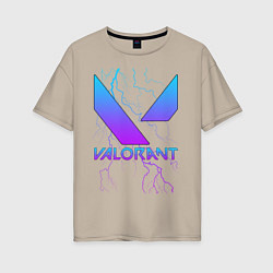 Женская футболка оверсайз VALORANT