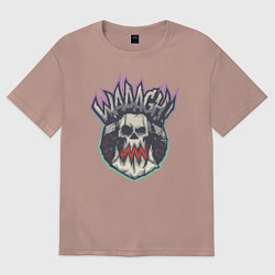 Женская футболка оверсайз Орксий Waaagh