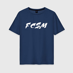 Женская футболка оверсайз FCSM