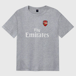 Футболка оверсайз женская ARSENAL, цвет: меланж