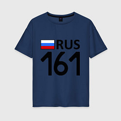 Женская футболка оверсайз RUS 161