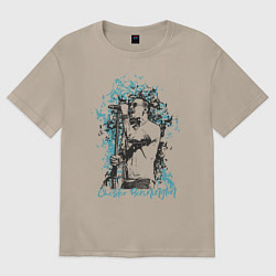 Футболка оверсайз женская Chester, цвет: миндальный