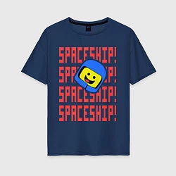 Женская футболка оверсайз Spaceship
