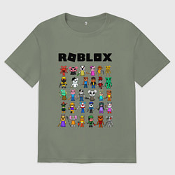 Футболка оверсайз женская ROBLOX PIGGY, цвет: авокадо