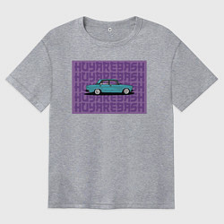 Женская футболка оверсайз АвтоВаз