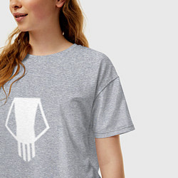 Футболка оверсайз женская Bakugo t-shirt, цвет: меланж — фото 2