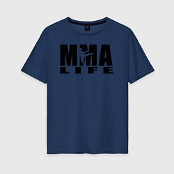 Женская футболка оверсайз MMA