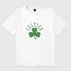 Женская футболка оверсайз Boston Celtics