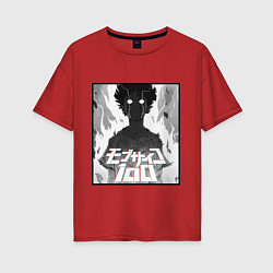 Женская футболка оверсайз Mob psycho 100 Z