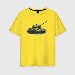 Женская футболка оверсайз Т-34