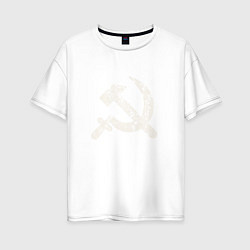Женская футболка оверсайз СССР