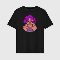 Женская футболка оверсайз Lil Uzi Vert