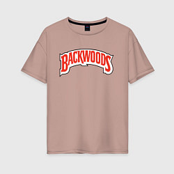 Женская футболка оверсайз BACKWOODS