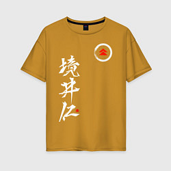 Женская футболка оверсайз Ghost of Tsushima