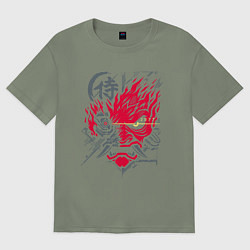 Женская футболка оверсайз Samurai 77 V 2