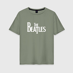 Женская футболка оверсайз The Beatles