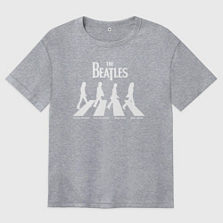 Женская футболка оверсайз The Beatles