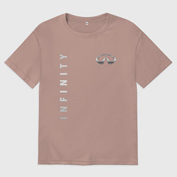 Женская футболка оверсайз Infinity for razor