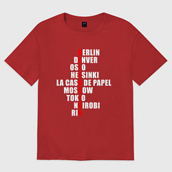 Женская футболка оверсайз La Casa de Papel