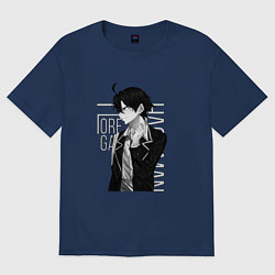 Футболка оверсайз женская OreGairu, цвет: тёмно-синий