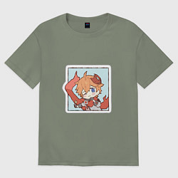 Женская футболка оверсайз Тарталья